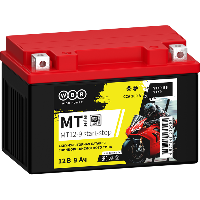 WBR MT12-9-A start-stop